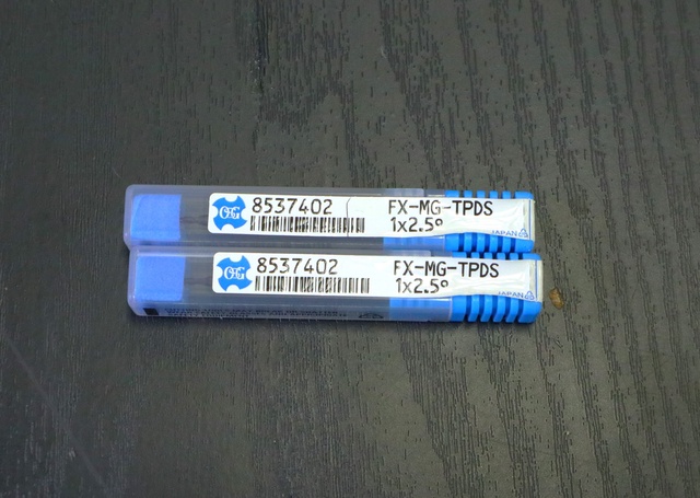 OSG 1×2.5 2個 未使用 エンドミル