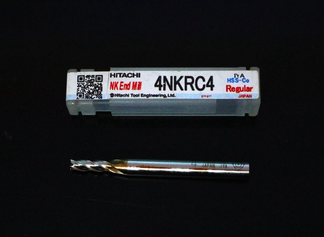 日立ツール 4NKRC 4 未使用 エンドミル