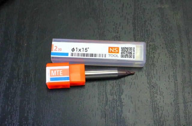 日進工具 NS Φ1×15°未使用 エンドミル