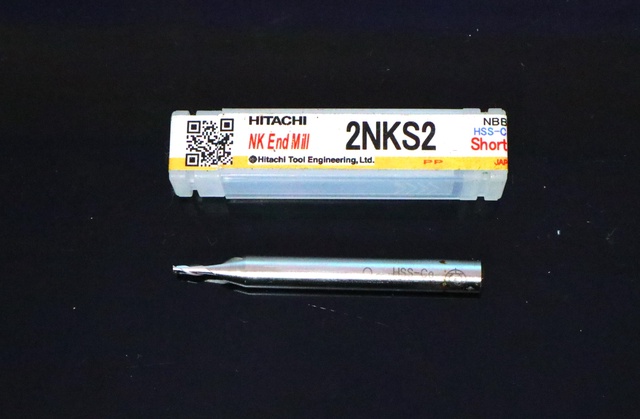 日立ツール 2NKS 2 未使用 エンドミル