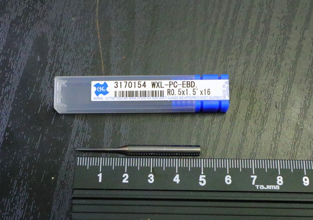 OSG WXL-PC-EBD R0.5×1.5°×16 未使用 エンドミル