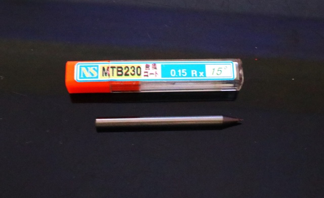 日進工具 NS MTB 0.15R×15° 未使用 エンドミル
