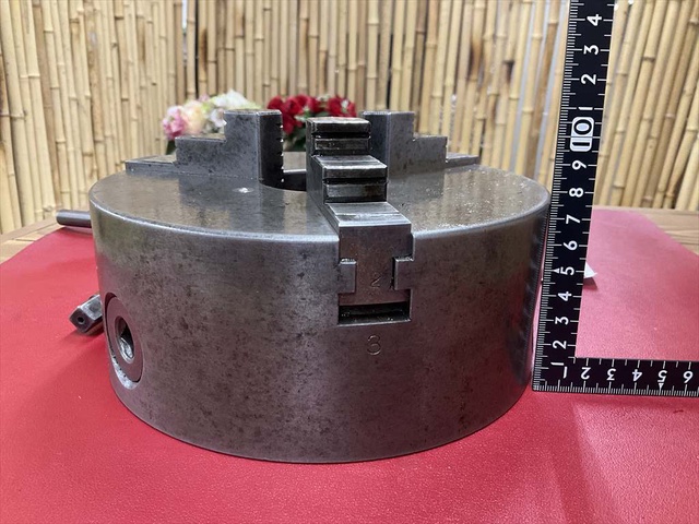 北川鉄工所 #7 外径Φ190mm 3爪スクロールチャック