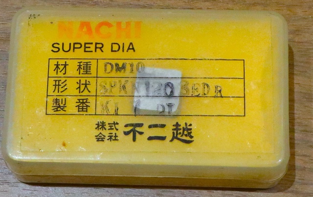 不二越 Nachi DM10 SPKN1203EDR KI 7DT 未使用 チップ