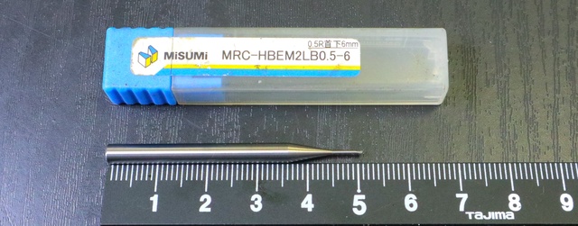 ミスミ MRC-HBEM2LB 0.5-6 未使用 エンドミル