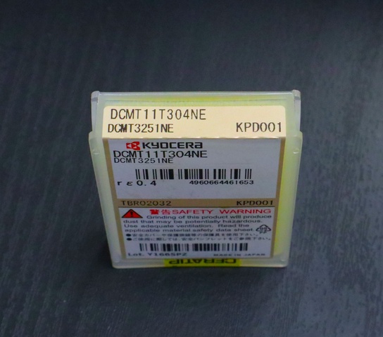 京セラ DCMT3251NE 未使用 チップ