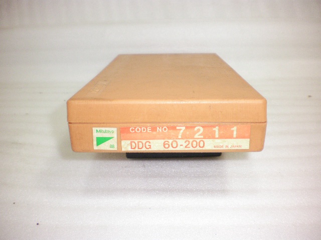 ミツトヨ DDG 60-200 ダイヤルデプスゲージ