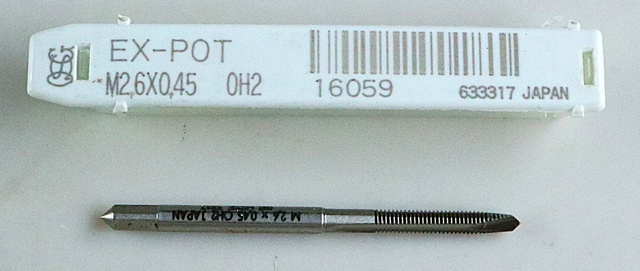 OSG EX-POT-STD-M2.6X0.45 ポイントタップ