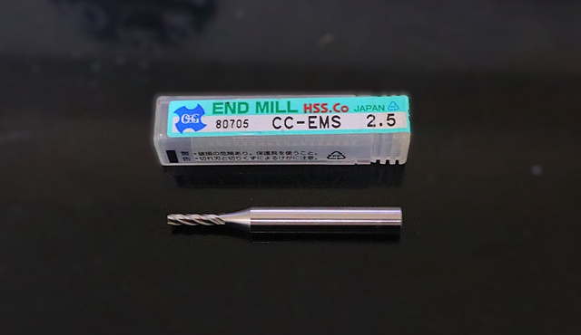 OSG CC-EMS-2.5 ハイススクエアエンドミル