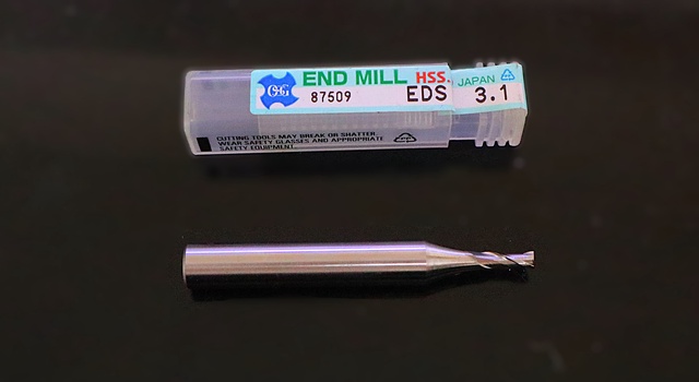 OSG EDS-3.1 ハイススクエアエンドミル