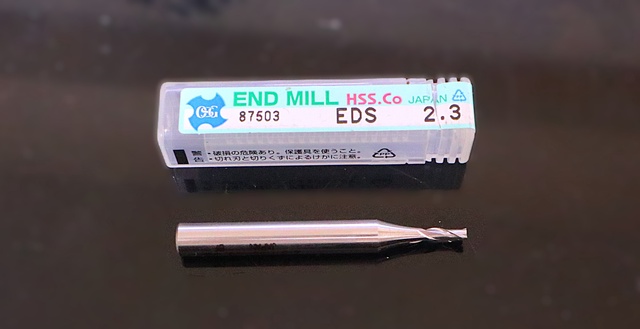 OSG EDS-2.3 ハイススクエアエンドミル