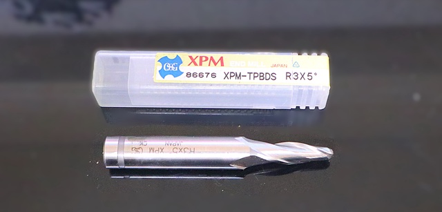 OSG XPM-TPBDS-R3X5 ハイステーパーボールエンドミル