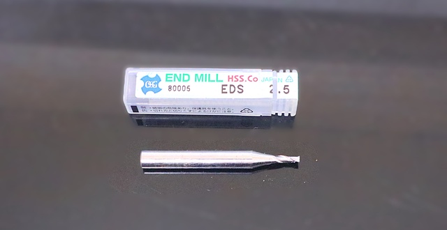 OSG EDS-2.5 ハイススクエアエンドミル