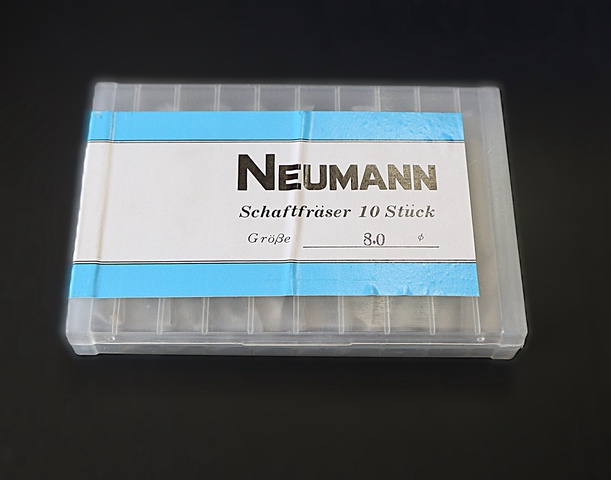NEUMANN Φ8.0 10個 未使用 エンドミル