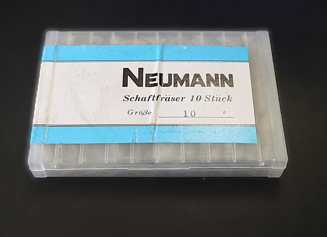 NEUMANN Φ10 10個 未使用 エンドミル