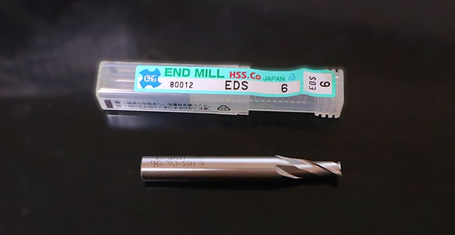 OSG EDS-6 ハイススクエアエンドミル