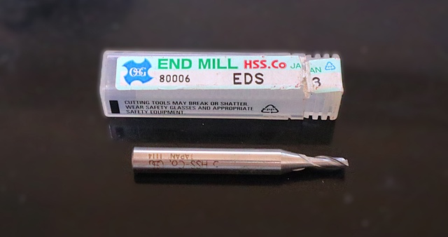 OSG EDS-3 ハイススクエアエンドミル