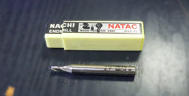 不二越 Nachi 2.9 エンドミル