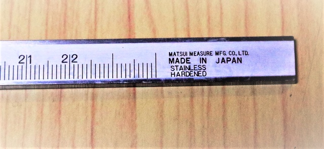 松井精密工業 220mm 0.05mm デプスゲージ