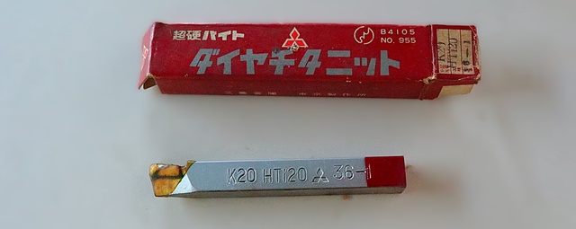 三菱マテリアル K20 HTi20 36-1 未使用 超硬バイト