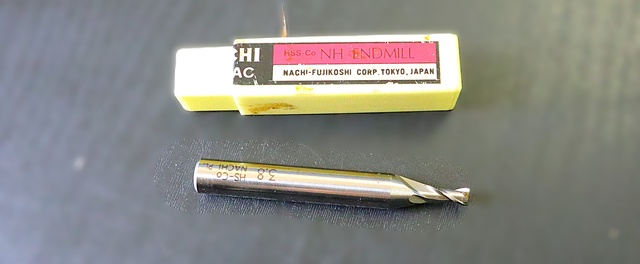 不二越 Nachi 3.8 エンドミル