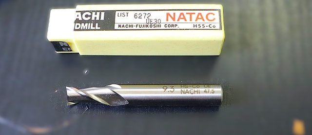 不二越 Nachi 9.3 エンドミル