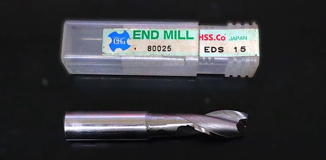 OSG EDS-15.0 ハイススクエアエンドミル
