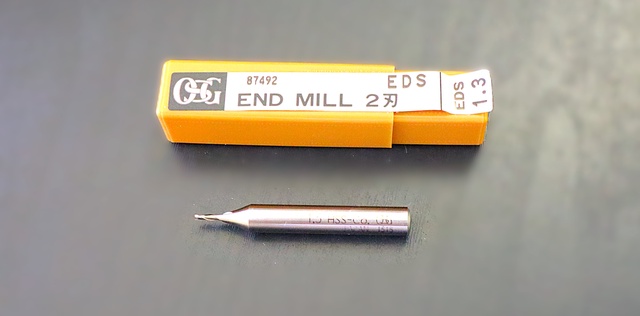 OSG EDS-1.3 ハイススクエアエンドミル
