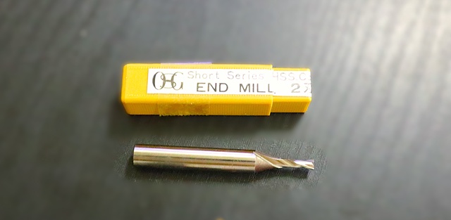 OSG 　EDS-3.5 ハイススクエアエンドミル