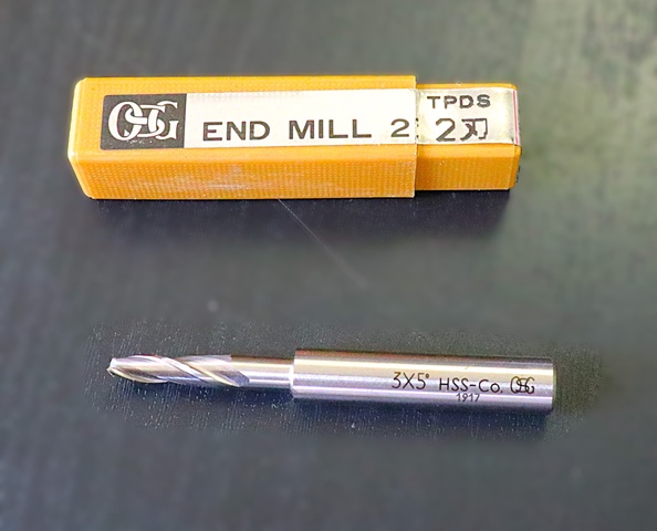 OSG 3×5°TPDS エンドミル