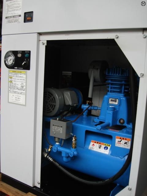 明治機械製作所 DPK-08B6 0.75kwコンプレッサー