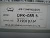 明治機械製作所 DPK-08B6 0.75kwコンプレッサー