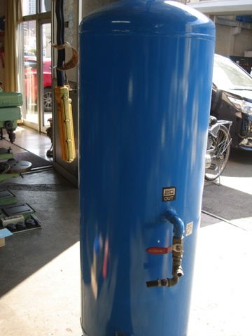 富士コンプレッサー PST-220 エアータンク
