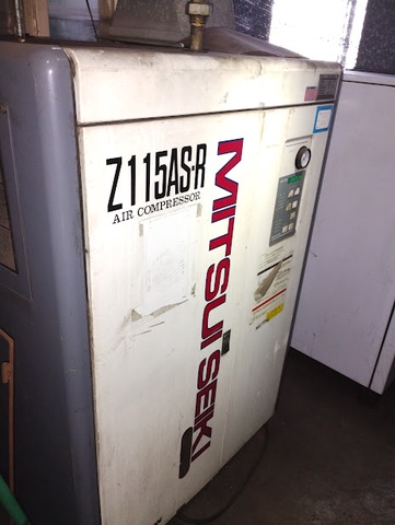 三井精機工業 Z115AS-R 15kwコンプレッサー
