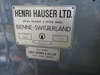 HAUSER 2BA 小型精密フライス盤