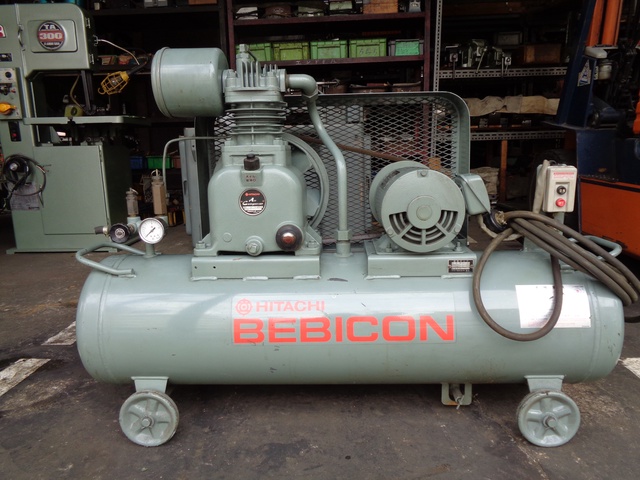 日立 HITACHI 1.5U-7V 1.5kwコンプレッサー