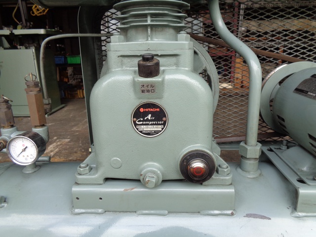 日立 HITACHI 1.5U-7V 1.5kwコンプレッサー