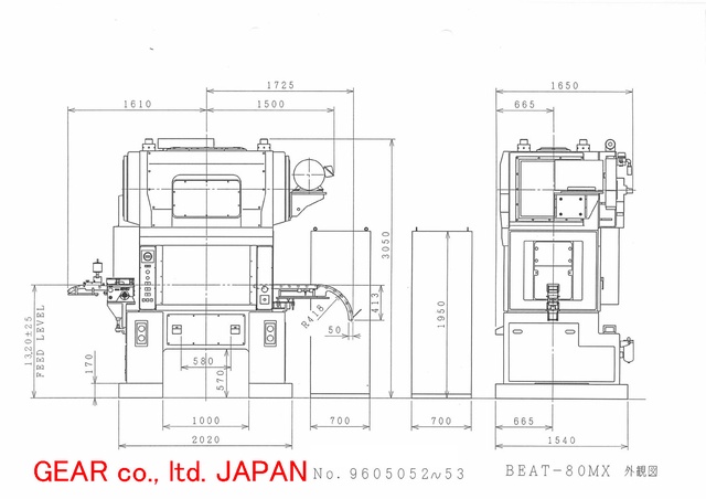 京利工業 BEAT-80MX 80T高速プレス