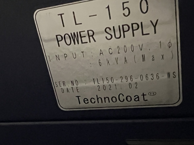 テクノコート TL-150 YAGレーザー溶接機