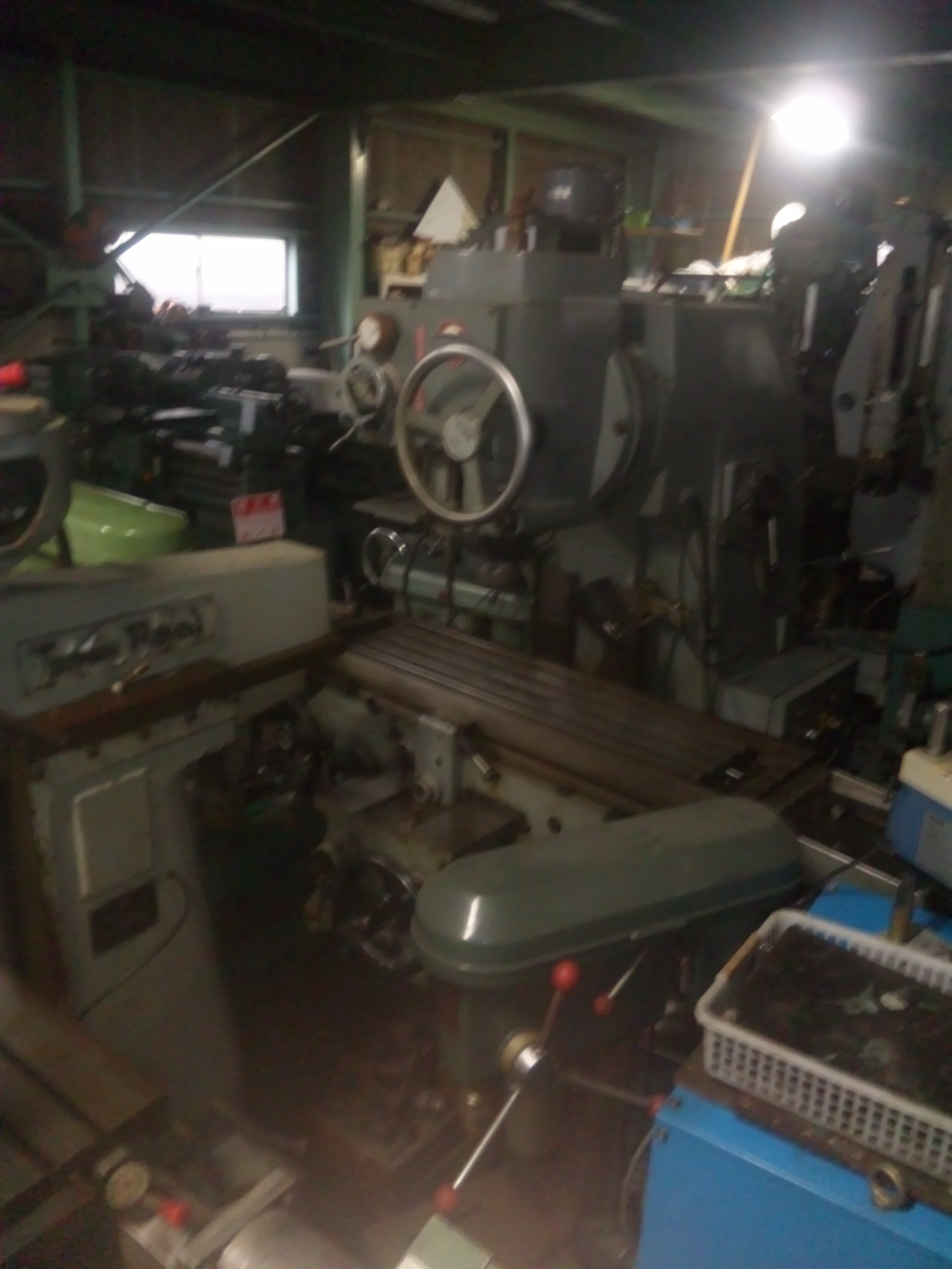 静岡鐵工所 SV-F ヒザ型立フライス