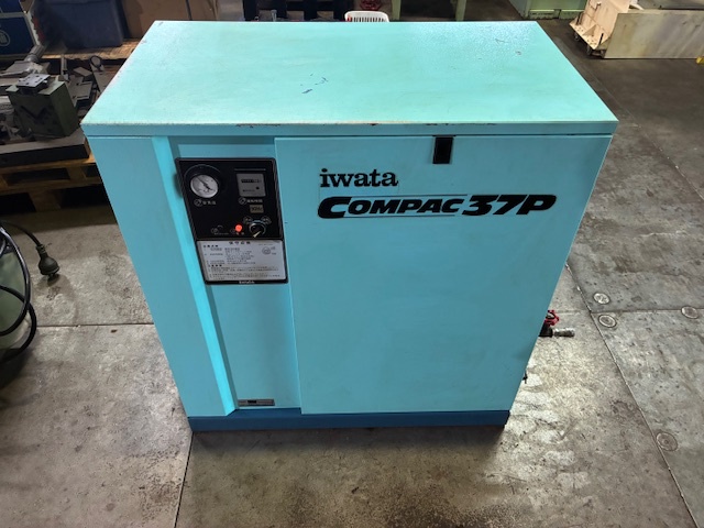 3.7kwコンプレッサー 岩田塗装機工業 CSD-37P 中古販売詳細【#404584】 | 中古機械情報百貨店 | IWATA AIR ...