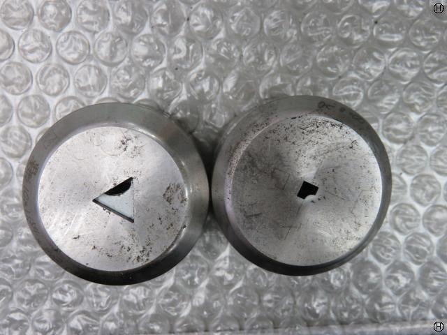  2個 タレパン金型(ダイ)