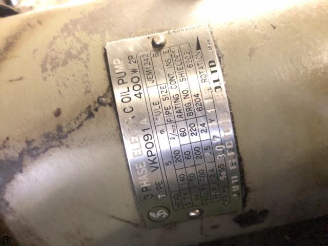 富士電機 VKP091A 3相電動オイルポンプ