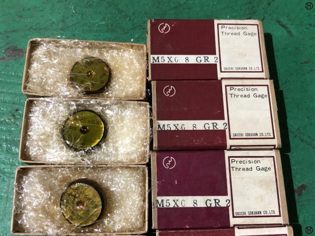 第一測範 ISSOKU M 5x0.8 GR2(1セット5個) ねじリングゲージ