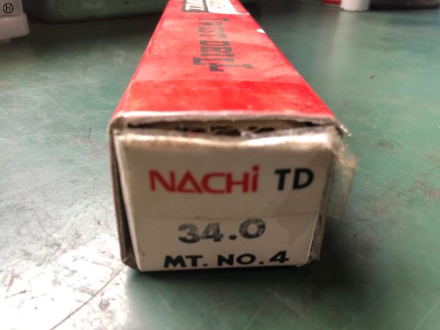 不二越 Nachi MT.4 NO.4 34.0 テーパーシャンクドリル