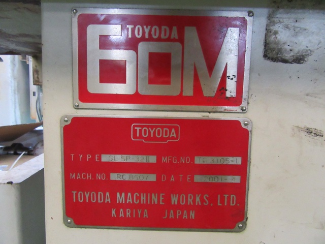 豊田工機 GL5P-32Ⅱ NC円筒研削盤