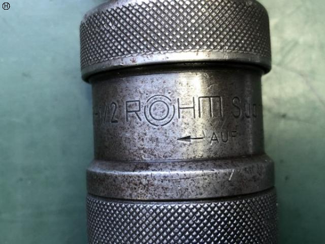 ROHM 1/32-1/2 ドリルチャック