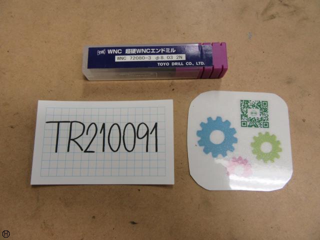 東洋ドリル WNC72080-3 エンドミル
