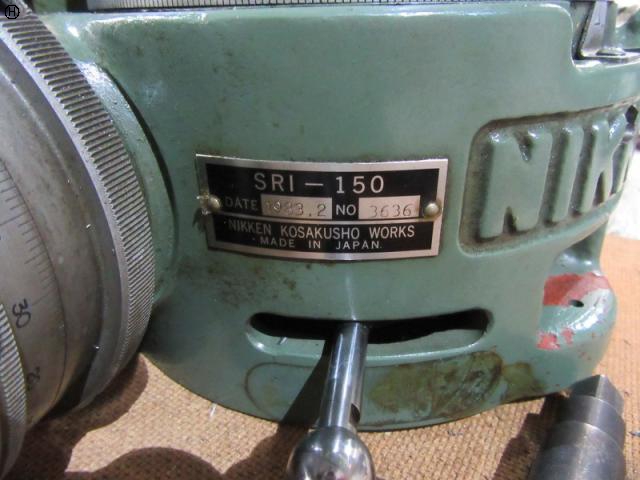 日研工作所 SRI-150 インデックステーブル