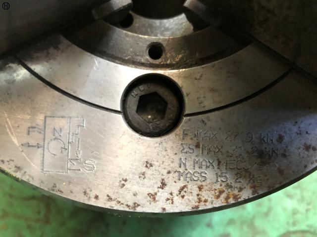 北川鉄工所 BL206 3爪チャック